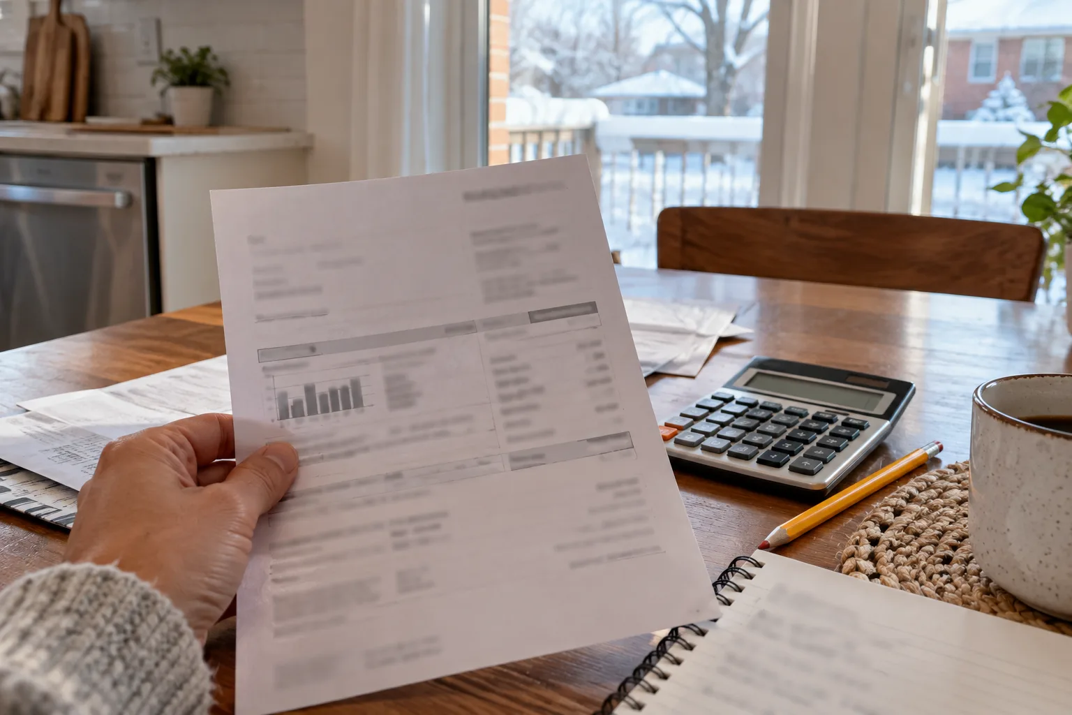 Plinthe électrique ou thermopompe : calcul du coût du chauffage avec une facture et une calculatrice
