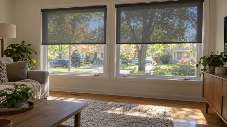 Stores et toiles solaires : guide d’achat, tissus et prix sur mesure au Canada